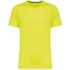 Proact PA4012 újrahasznosított férfi kereknyakú sportos póló - Fluorescent Yellow