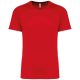 Proact PA4012 újrahasznosított férfi kereknyakú sportos póló - Red