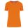 Proact PA4013 újrahasznosított női kereknyakú sportos póló - Fluorescent Orange