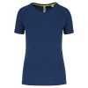 Proact PA4013 újrahasznosított női kereknyakú sportos póló - Sporty Navy