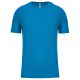 Proact PA438 férfi rövid ujjú sportos póló - Aqua Blue