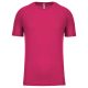 Proact PA438 férfi rövid ujjú sportos póló - Fuchsia