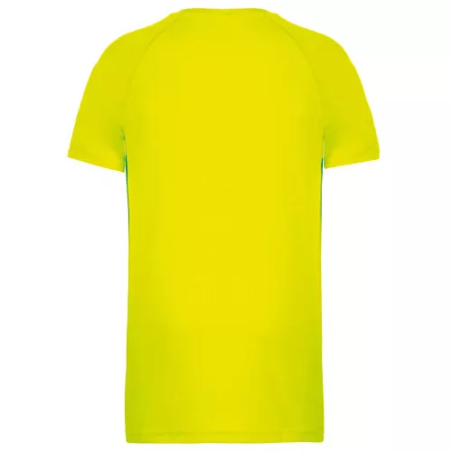 Proact PA438 férfi rövid ujjú sportos póló - Fluorescent Yellow