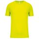 Proact PA438 férfi rövid ujjú sportos póló - Fluorescent Yellow