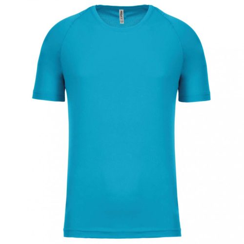 Proact PA438 férfi rövid ujjú sportos póló - Light Turquoise