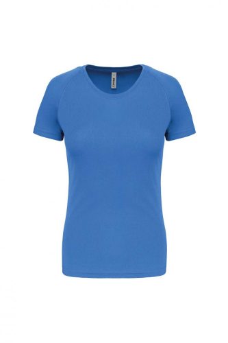 Proact PA439 női rövid ujjú sportos póló - Aqua Blue