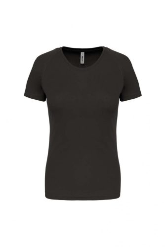 Proact PA439 női rövid ujjú sportos póló - Dark Grey