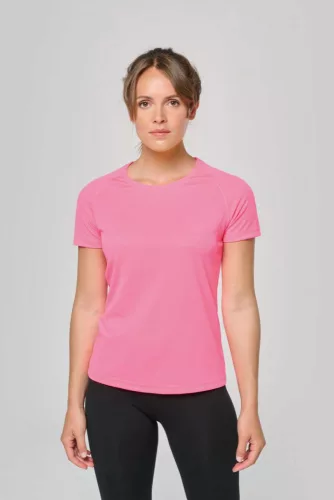 Proact PA439 női rövid ujjú sportos póló - Fuchsia