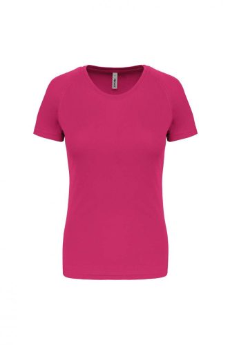 Proact PA439 női rövid ujjú sportos póló - Fuchsia