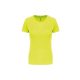 Proact PA439 női rövid ujjú sportos póló - Fluorescent Yellow