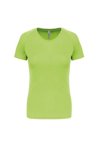 Proact PA439 női rövid ujjú sportos póló - Lime