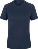 Proact PA439 női rövid ujjú sportos póló - Sporty Navy