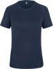 Proact PA439 női rövid ujjú sportos póló - Sporty Navy