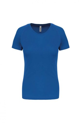 Proact PA439 női rövid ujjú sportos póló - Sporty Royal Blue