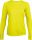 Proact PA444 női sportos hosszú ujjú póló - Fluorescent Yellow