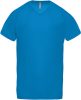 Proact PA476 férfi v-nyakú rövid ujjú sport póló - Aqua Blue