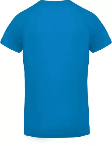 Proact PA476 férfi v-nyakú rövid ujjú sport póló - Aqua Blue
