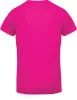 Proact PA476 férfi v-nyakú rövid ujjú sport póló - Fuchsia
