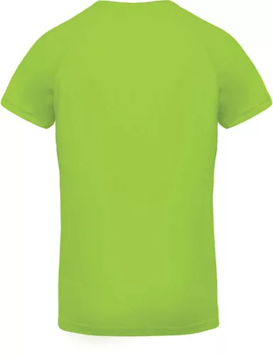 Proact PA476 férfi v-nyakú rövid ujjú sport póló - Lime
