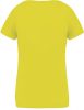 Proact PA477 női v-nyakú rövid ujjú sport póló - Fluorescent Yellow