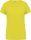 Proact PA477 női v-nyakú rövid ujjú sport póló - Fluorescent Yellow