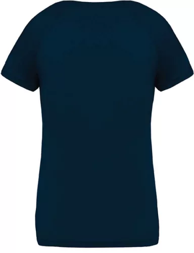 Proact PA477 női v-nyakú rövid ujjú sport póló - Sporty Navy