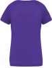 Proact PA477 női v-nyakú rövid ujjú sport póló - Violet