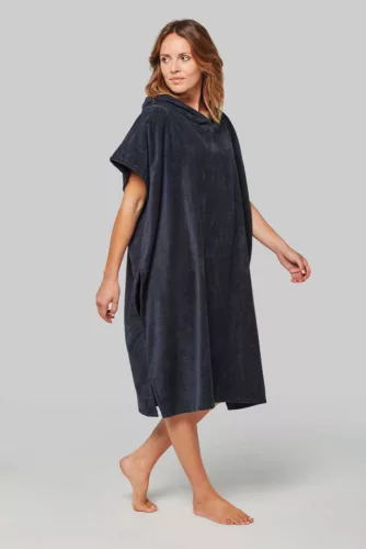 Proact PA581 UNISEX HOODED TOWELLING PONCHO S/M