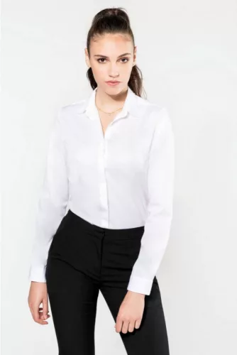 Kariban Premium PK507 LADIES' LONG-SLEEVED TWILL SHIRT 2XL