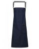 Premier PR134 'DISTRICT' WAXED LOOK DENIM BIB APRON U