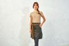 Premier PR135 'DIVISION' WAXED LOOK DENIM WAIST APRON U