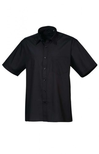 Premier PR202 MEN'S SHORT SLEEVE POPLIN SHIRT XL/2XL