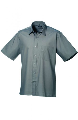 Premier PR202 MEN'S SHORT SLEEVE POPLIN SHIRT M/L