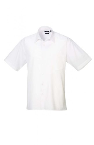 Premier PR202 MEN'S SHORT SLEEVE POPLIN SHIRT 2XL/3XL