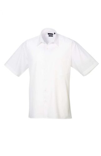 Premier PR202 MEN'S SHORT SLEEVE POPLIN SHIRT 2XL
