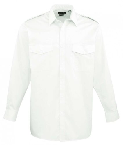 Premier PR210 MEN’S LONG SLEEVE PILOT SHIRT 2XL/3XL