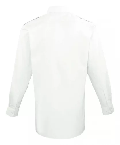 Premier PR210 MEN’S LONG SLEEVE PILOT SHIRT S