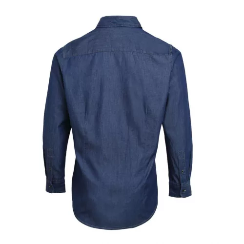 Premier PR222 MEN’S JEANS STITCH DENIM SHIRT M