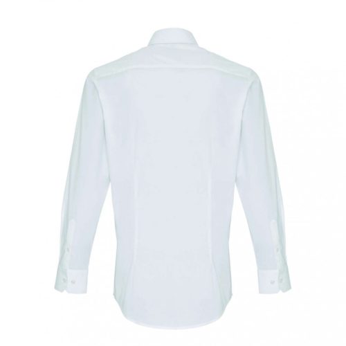 Premier PR244 MEN'S STRETCH-FIT COTTON POPLIN LONG SLEEVE SHIRT 4XL