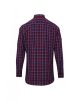 Premier PR256 'SIDEHILL' CHECK - MEN'S LONG SLEEVE COTTON SHIRT S