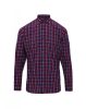 Premier PR256 'SIDEHILL' CHECK - MEN'S LONG SLEEVE COTTON SHIRT S