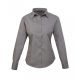 Premier PR300 WOMEN'S LONG SLEEVE POPLIN BLOUSE S