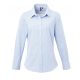 Premier PR320 WOMEN'S LONG SLEEVE GINGHAM MICROCHECK SHIRT L