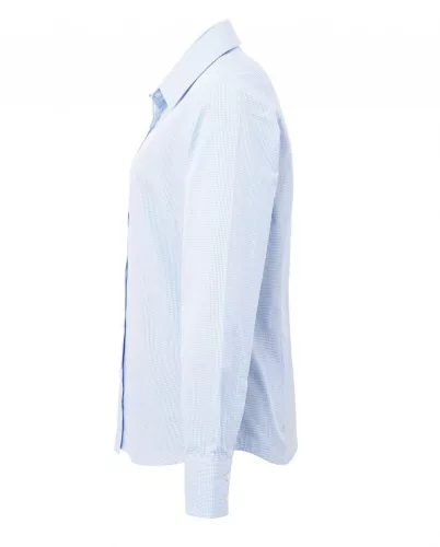 Premier PR320 WOMEN'S LONG SLEEVE GINGHAM MICROCHECK SHIRT XL