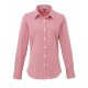 Premier PR320 WOMEN'S LONG SLEEVE GINGHAM MICROCHECK SHIRT 3XL