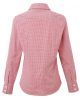 Premier PR320 WOMEN'S LONG SLEEVE GINGHAM MICROCHECK SHIRT 3XL