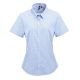Premier PR321 WOMEN'S SHORT SLEEVE GINGHAM MICROCHECK SHIRT L