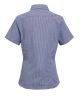 Premier PR321 WOMEN'S SHORT SLEEVE GINGHAM MICROCHECK SHIRT XS