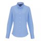 Premier PR338 WOMEN'S COTTON RICH OXFORD STRIPES SHIRT S