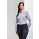 Premier PR338 WOMEN'S COTTON RICH OXFORD STRIPES SHIRT 2XL